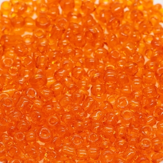 Oranžový rokajl, 2mm,12/0 (10g)