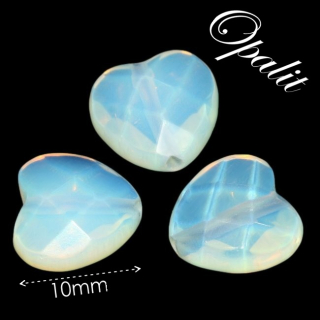 OPALIT, srdíčko, 10x10x5mm
