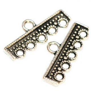 Starostříbrné ramínko, 25x10mm