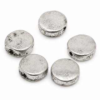 Starostříbrná placička, 7x3mm