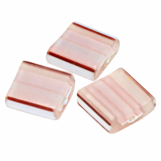 Průhledný čtvereček, 14x12x5mm