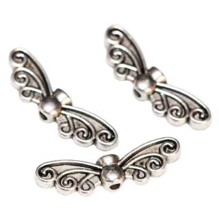 Starostříbrná křídla, 21x6mm