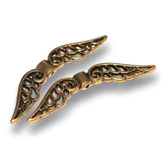 Starozlatá křídla, 52x12x4mm
