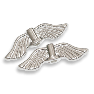 Stříbrná křídla, 21x6mm