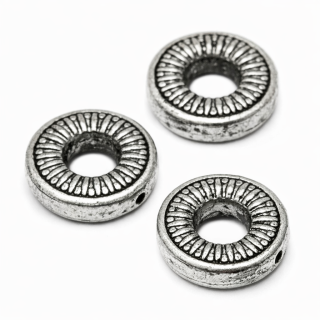 Starostříbrné kolečko, 16x5mm
