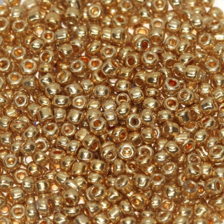 Zlatý rokajl, 2mm 12/0 (10g)