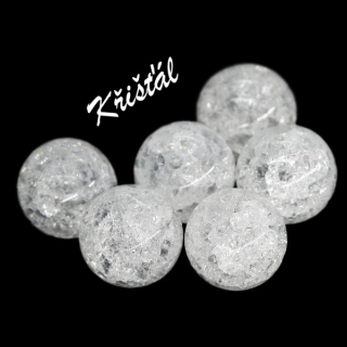 KŘIŠŤÁL praskaný, 8mm