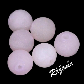 RŮŽENÍN, kulička matná, 8mm