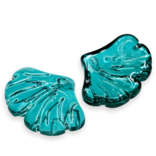 Zelený list- GINKGO, 20x15x4,5mm