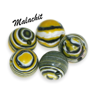 MALACHIT, kulička, 8mm