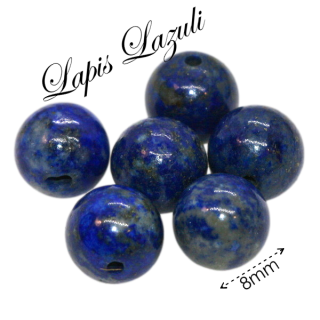 LAPIS LAZULI, kulička, 8mm