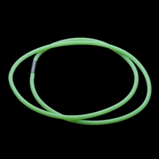 Zelená, gumová šňůrka