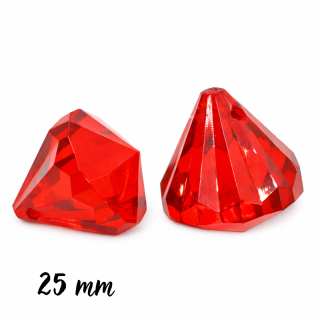 Červený diamant, 25mm