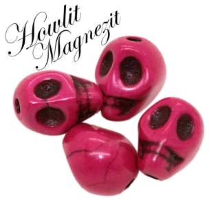 MAGNEZIT/HOWLIT, lebka syntetická, 9x7,5x9mm