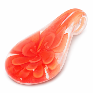 Čirá slza- oranžový květ, 54x29mm