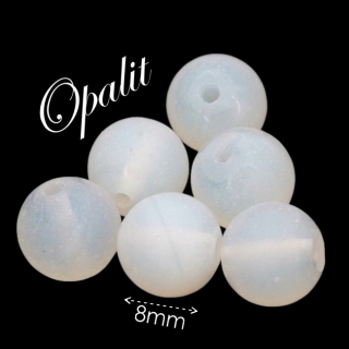 OPALIT, matná kulička, 8mm