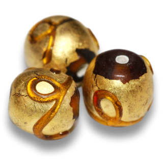 Zlatá kulička, 12mm