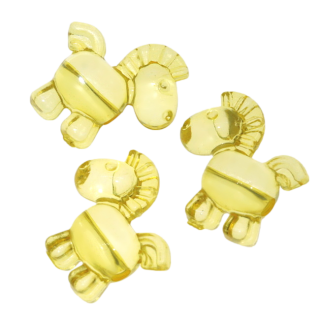 Žlutý koník, 17x8mm