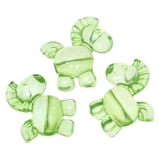 Zelený koník, 17x8mm