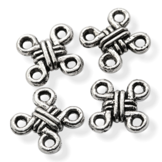 Starostříbrný mezidíl, 10mm