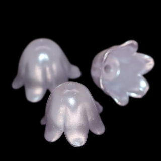 Fialový zvoneček, 11x8,5mm