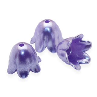 Fialový zvoneček, 11x8,5mm