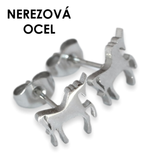 Jednorožci - náušnice