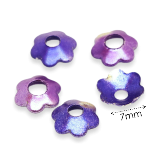 Fialový kaplík, 7mm