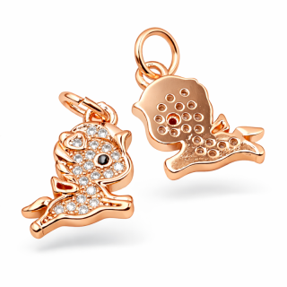 Koník - kamínkový, 15x10mm