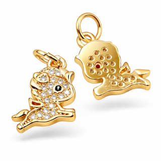 Koník - kamínkový, 15x10mm