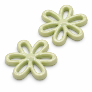 Zelený květ, 31x5mm