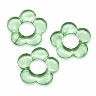 Zelený květ, 20mm